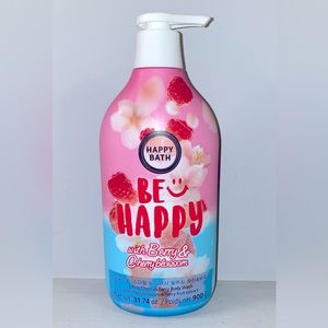 Happy Bath Be Happy Smile Body Wash 900g(31.7oz) Cherry&Berry Body Care Korea